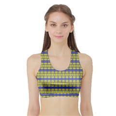 No Vaccine Women s Sports Bra With Border