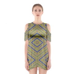 No Vaccine Cutout Shoulder Dress