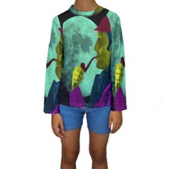 Sherlock Holmes Kid s Long Sleeve Swimwear