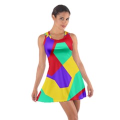 Colorful Misc Shapes                                                  Cotton Racerback Dress