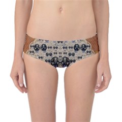 Cats With Hats In The Starry Dark Night Classic Bikini Bottoms