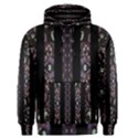 Oriental Floral Stripes Men s Pullover Hoodie View1