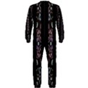 Oriental Floral Stripes OnePiece Jumpsuit (Men)  View2