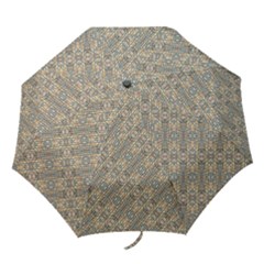 Cobblestone Geometric Texture Folding Umbrellas