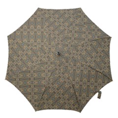 Cobblestone Geometric Texture Hook Handle Umbrellas (large)