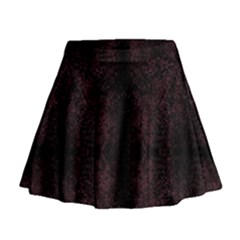 Spotted Mini Flare Skirt