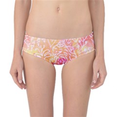 Sunny Floral Watercolor Classic Bikini Bottoms