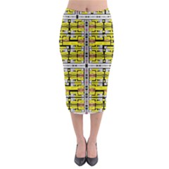 Vaccine Midi Pencil Skirt