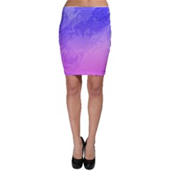 Ombre Purple Pink Bodycon Skirt by BrightVibesDesign