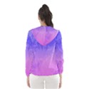 Ombre Purple Pink Hooded Wind Breaker (Women) View2