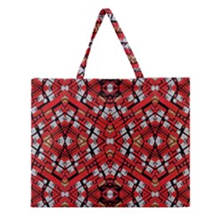 Free Mind Zipper Large Tote Bag by MRTACPANS