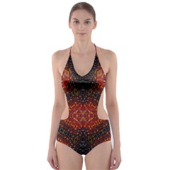 Velvel Cut-out One Piece Swimsuit