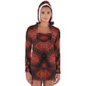 VELVEL Women s Long Sleeve Hooded T-shirt View1