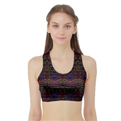 Bubble Up Women s Sports Bra With Border