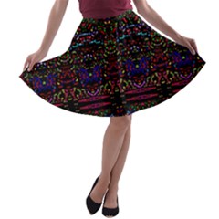 Bubble Up A-line Skater Skirt