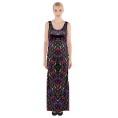  Gateway Ancient Maxi Thigh Split Dress