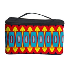 Rhombus And Other Shapes Pattern                                                            Cosmetic Storage Case