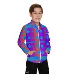 Triangles Gradient                                                             Wind Breaker (kids) by LalyLauraFLM