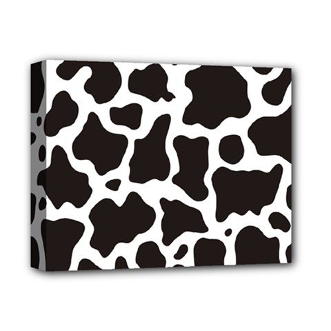 Cow Pattern Deluxe Canvas 14  X 11 