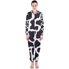 Cow Pattern Hooded Jumpsuit (ladies)  by sifis