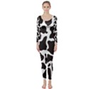 Cow Pattern Long Sleeve Catsuit View1