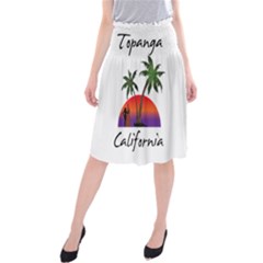 Topanga California Midi Beach Skirt