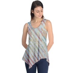 Diagonal Stripes Painting                                                               Sleeveless Tunic