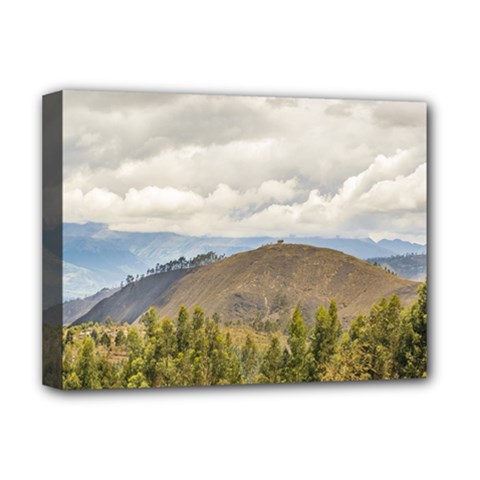 Ecuadorian Landscape At Chimborazo Province Deluxe Canvas 16  X 12   by dflcprints