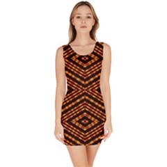 Fire N Flame Sleeveless Bodycon Dress by MRTACPANS