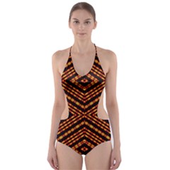 Fire N Flame Cut-out One Piece Swimsuit