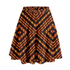 Fire N Flame High Waist Skirt