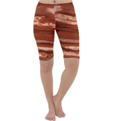 Red Earth Natural Cropped Leggings  by UniqueCre8ion