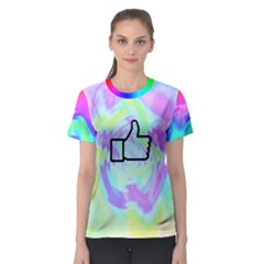 Like Watercolour? Women s Sport Mesh Tee