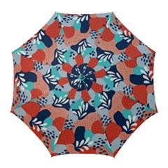 Abstract Mermaid Scales Golf Umbrella