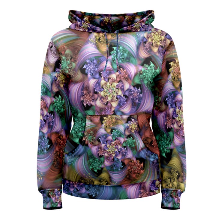 Bright Taffy Spiral Women s Pullover Hoodie