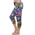 Bright Taffy Spiral Capri Winter Leggings  View2