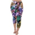 Bright Taffy Spiral Capri Winter Leggings  View4