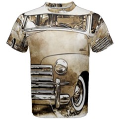 Vintage Chevrolet Pick Up Truck Men s Cotton Tee by MichaelMoriartyPhotography