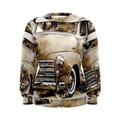 Vintage Chevrolet Pick Up Truck Women s Sweatshirt