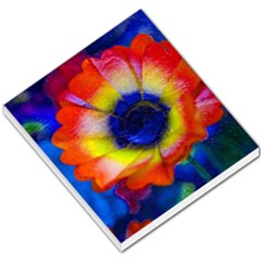 Tie Dye Flower Small Memo Pads by MichaelMoriartyPhotography