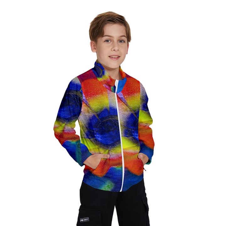 Tie Dye Flower Wind Breaker (Kids)