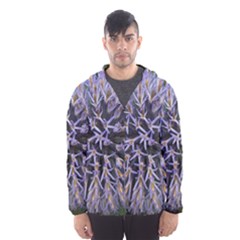 Globe Mallow Flower Hooded Wind Breaker (men)