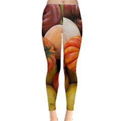 Heirloom Tomatoes Leggings  by MichaelMoriartyPhotography