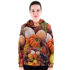 Heirloom Tomatoes Women s Zipper Hoodie