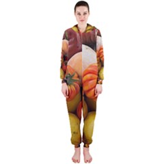 Heirloom Tomatoes Hooded Jumpsuit (ladies) 