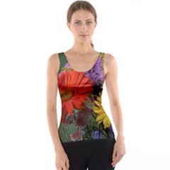 Colorful Flowers Tank Top by MichaelMoriartyPhotography