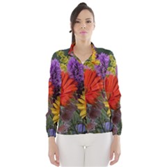 Colorful Flowers Wind Breaker (women) by MichaelMoriartyPhotography