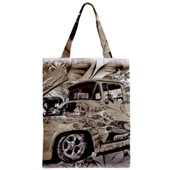 Old Ford Pick Up Truck  Zipper Classic Tote Bag by MichaelMoriartyPhotography