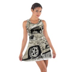 Old Ford Pick Up Truck  Racerback Dresses