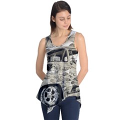 Old Ford Pick Up Truck  Sleeveless Tunic by MichaelMoriartyPhotography